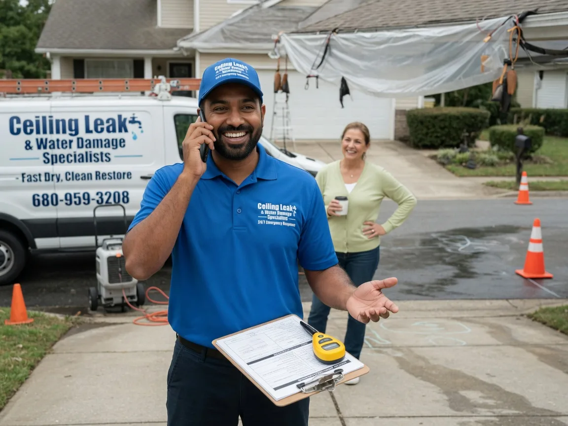 Ceiling Leak Cleanup Jay Em, WY FAQs